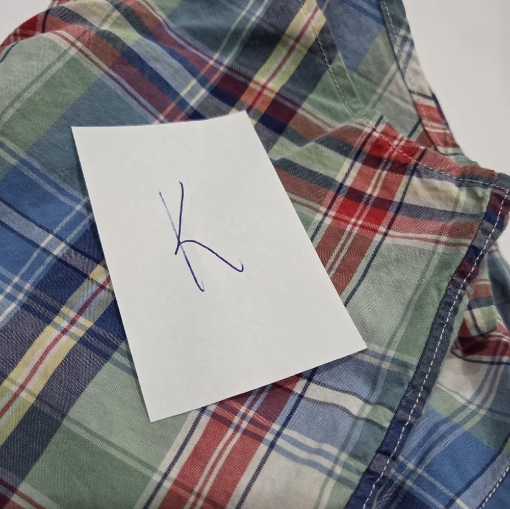 Ralph Lauren Plaid Short Sleeve Button Down  Shirt Sz.4T